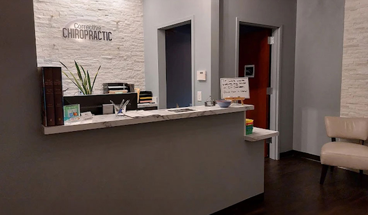 receptionist desk of Raleigh Auto Accident Injury Chiropractic