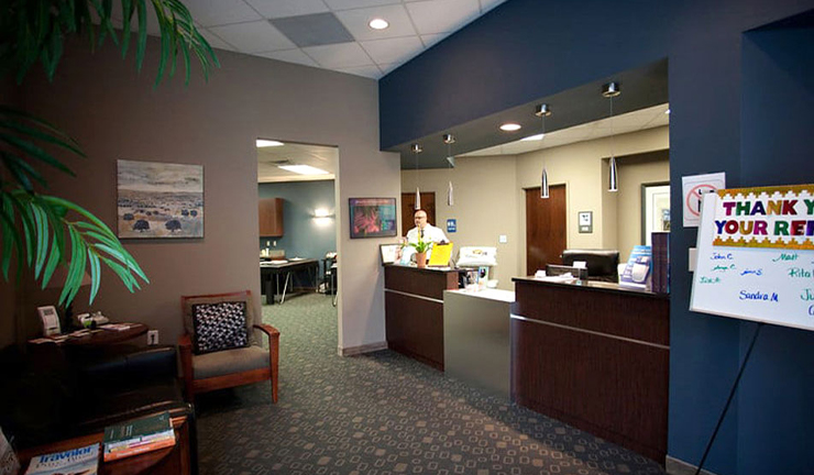 exam room of Raleigh Auto Accident Injury Chiropractic