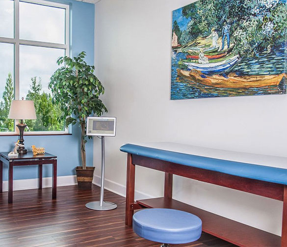 Center For Auto Accident Injury Treatment's examination room