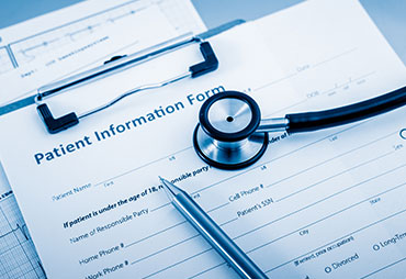 New patient forms for auto accident injury care