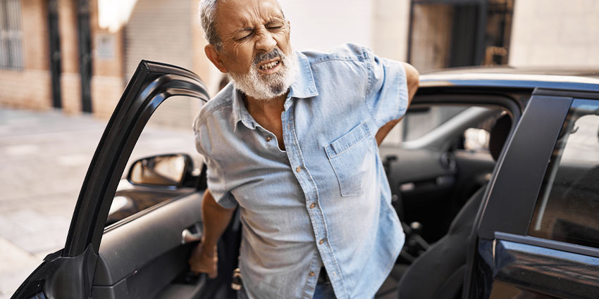 back pain in Raleigh for auto accident injuries