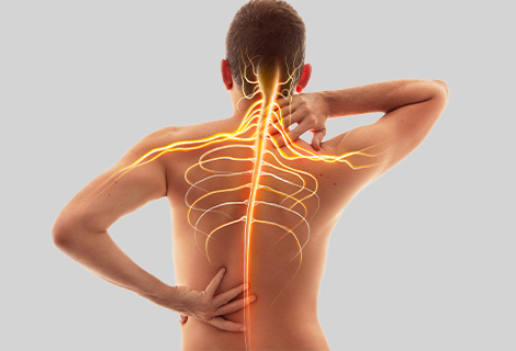 Patient suffering with a nerve injury following an auto accident